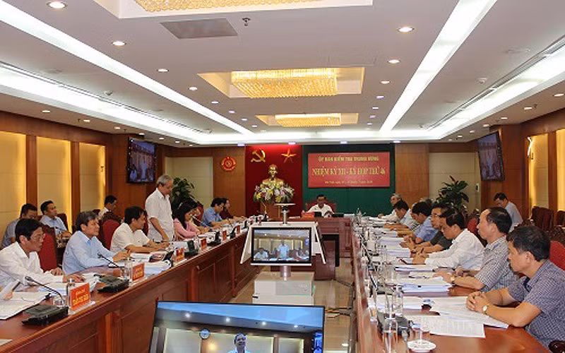 Kỳ họp 46 của Ủy ban Kiểm tra Trung ương 