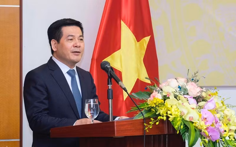  Đồng chí Nguyễn Hồng Diên, Ủy viên Trung ương Đảng, Bộ trưởng Công Thương. (Ảnh: dangcongsan.vn) 