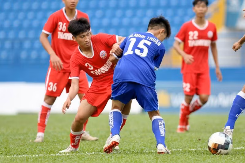 Vòng chung kết U19 Quốc gia 2021: PVF thắng đậm Topenland Bình Định 3-0 -0