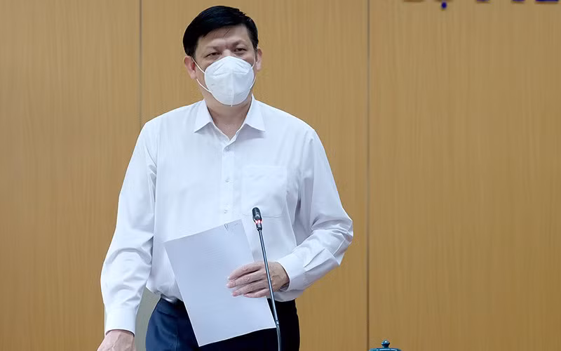 GS, TS Nguyễn Thanh Long - Bộ trưởng Y tế. (Ảnh: Bộ Y tế)