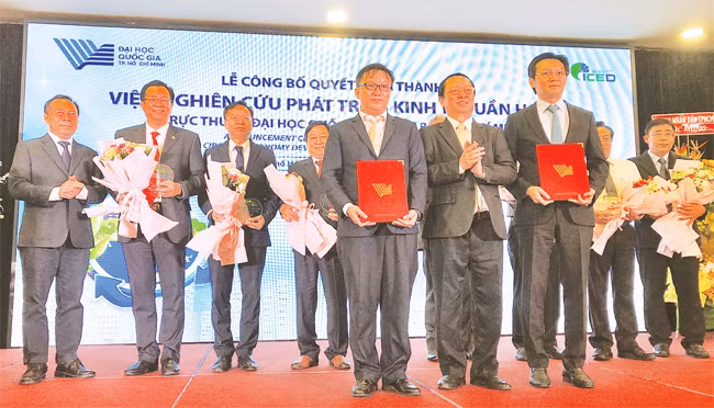 Đại học Quốc gia TP Hồ Chí Minh ra mắt Viện Nghiên cứu Phát triển kinh tế tuần hoàn.