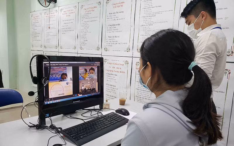 Vắng lao động tại phiên giao dịch việc làm đầu năm -0