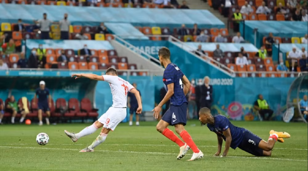 Thắng kịch tính luân lưu, Thụy Sĩ loại Pháp tiến vào tứ kết Euro 2020 -0