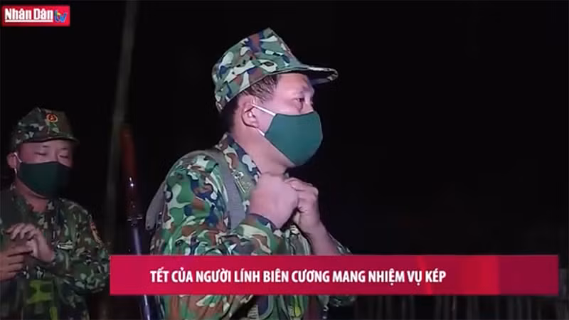 Tết của người lính biên cương mang nhiệm vụ kép