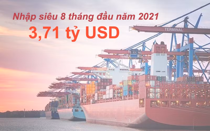 Thâm hụt thương mại hàng hóa vượt 3,7 tỷ USD