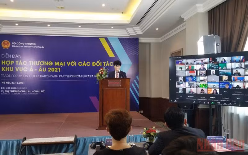 Thúc đẩy hợp tác kinh tế, thương mại và đầu tư giữa Việt Nam và các nước khu vực Á-Âu -0