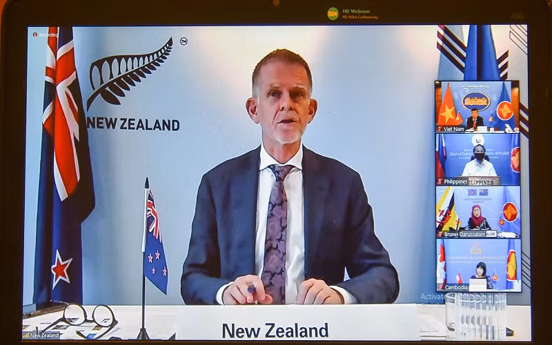 Trưởng SOM các nước ASEAN và New Zealand tham dự Đối thoại ASEAN-New Zealand.
