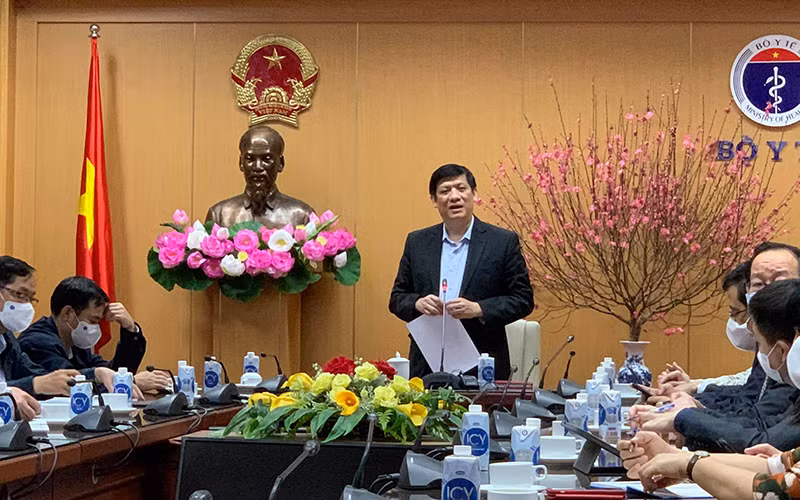 Bộ trưởng Y tế Nguyễn Thanh Long yêu cầu các địa phương phải tăng cường năng lực xét nghiệm.