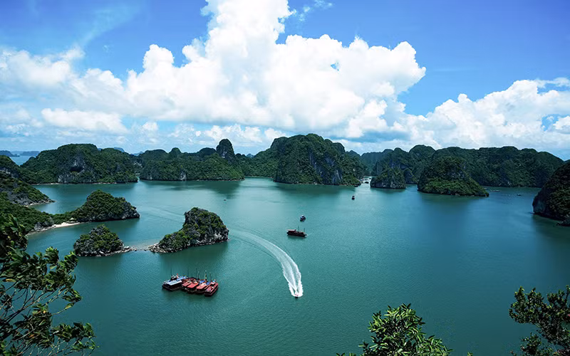 Vịnh Hạ Long (Quảng Ninh).Ảnh: QUANG VINH