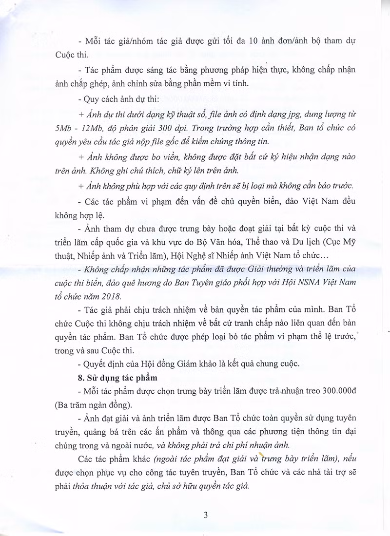 Cuộc thi và Triển lãm ảnh nghệ thuật cấp Quốc gia về biển, đảo quê hương năm 2021 -0