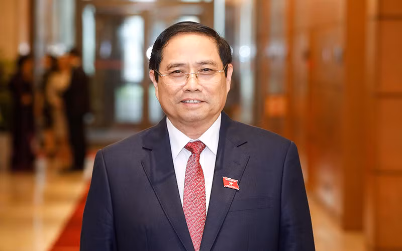 Đồng chí Phạm Minh Chính, Ủy viên Bộ Chính trị, Thủ tướng Chính phủ nhiệm kỳ 2016-2021.