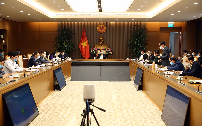 Ban Chỉ đạo Quốc gia phòng, chống dịch Covid-19 họp sáng 23-2.