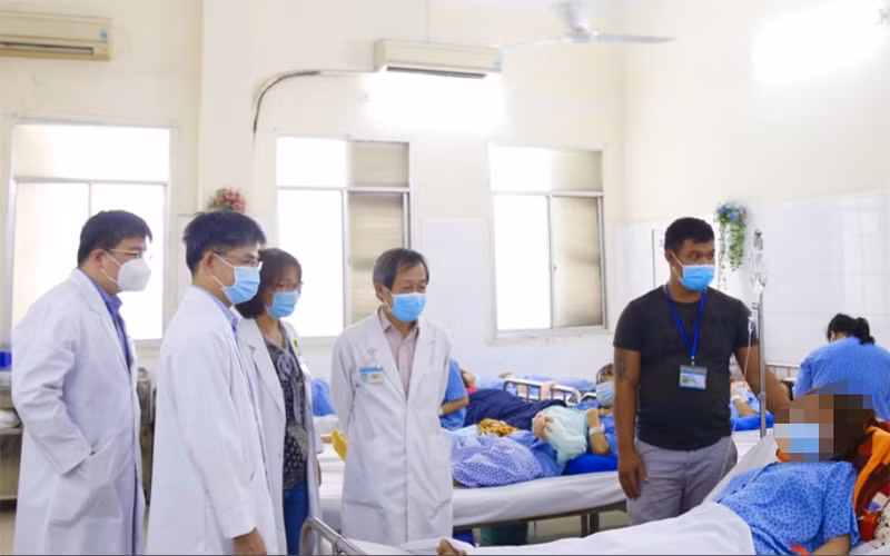 Sản phụ đã được cứu sống kịp thời. 