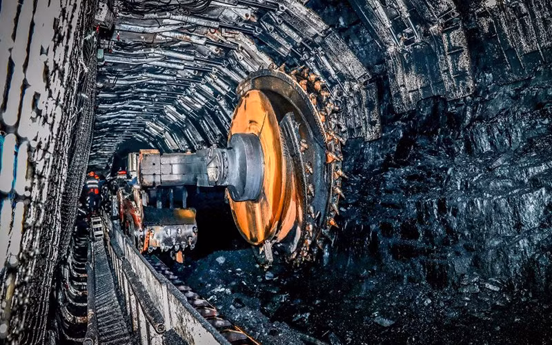 Dây chuyền khai thác than thông minh tại Khu tự trị Nội Mông, Trung Quốc. (Ảnh: Tân Hoa Xã)