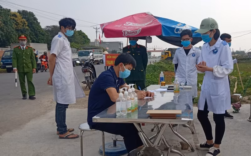 Tỉnh Thái Bình hiện chỉ duy trì một chốt kiểm dịch liên ngành tại cầu Hiệp, giáp ranh tỉnh Hải Dương.