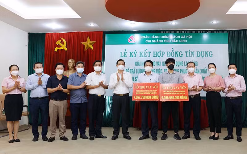Hỗ trợ lao động, giúp doanh nghiệp phục hồi sản xuất ở Bắc Giang -0