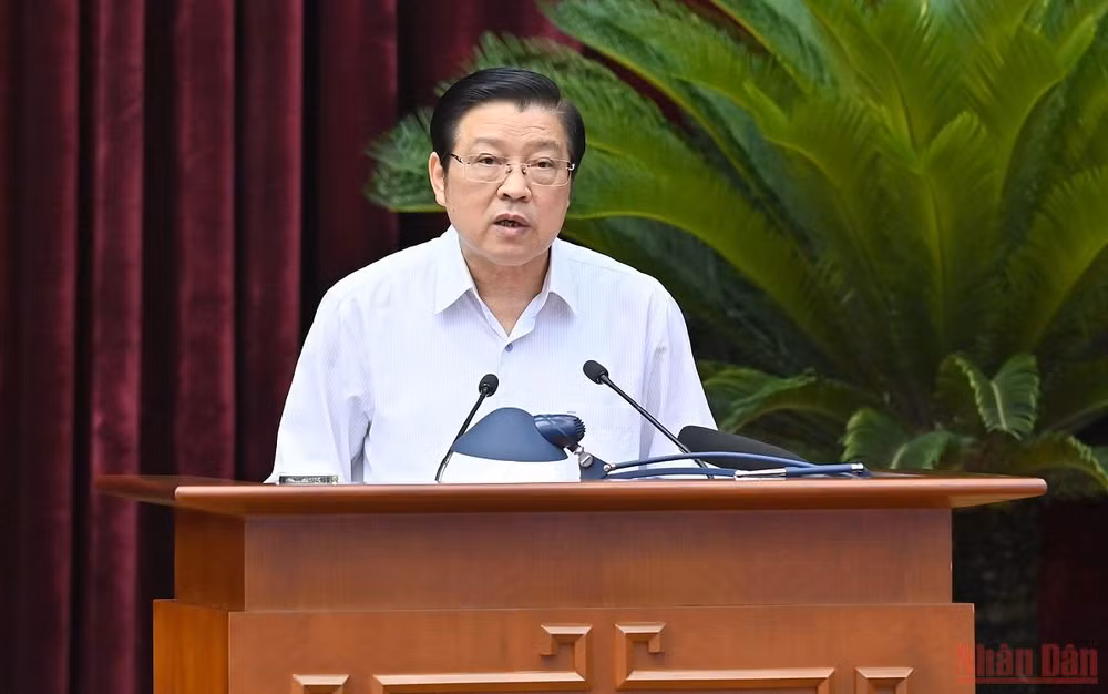 Hình ảnh Hội nghị toàn quốc tổng kết 10 năm công tác phòng, chống tham nhũng, tiêu cực -6