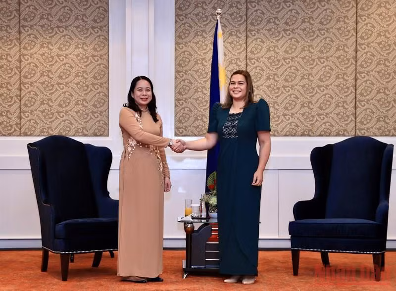 Phó Chủ tịch nước Võ Thị Ánh Xuân dự Lễ tuyên thệ nhậm chức của Tổng thống Philippines -0