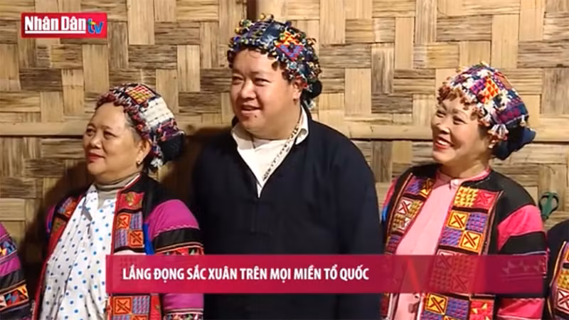 Lắng đọng sắc xuân trên mọi miền Tổ quốc
