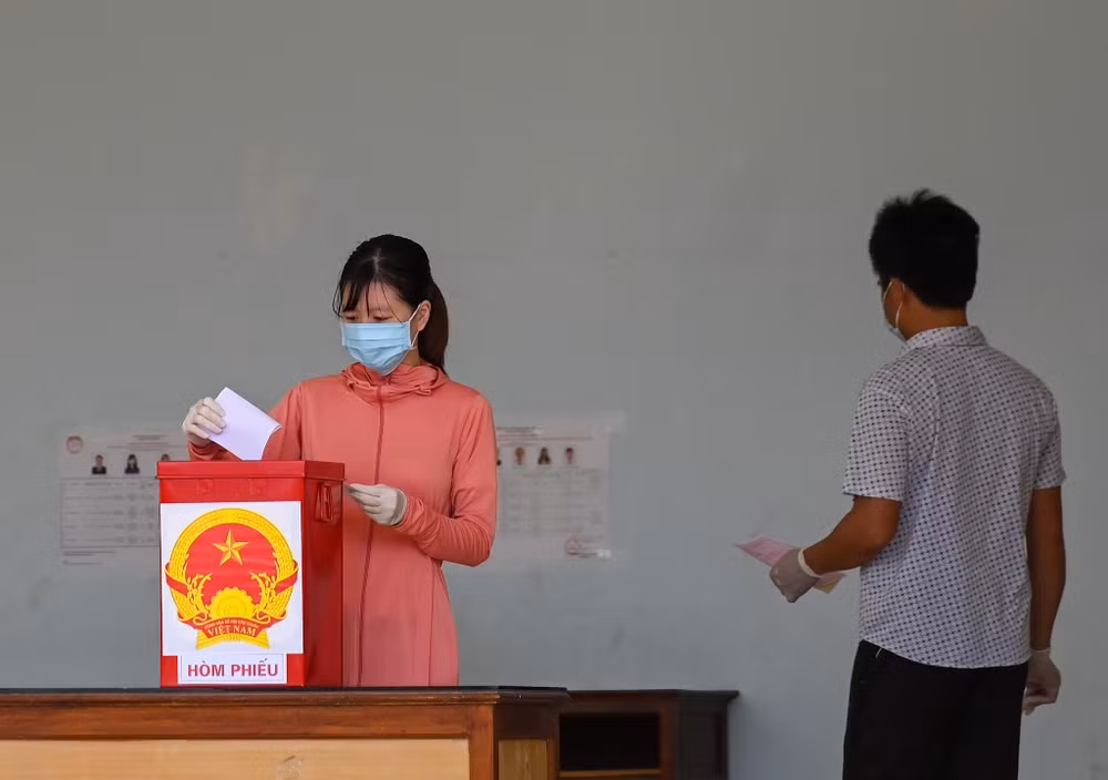 Hơn 3.200 cử tri tiến hành bầu cử sớm tại Bắc Ninh -0