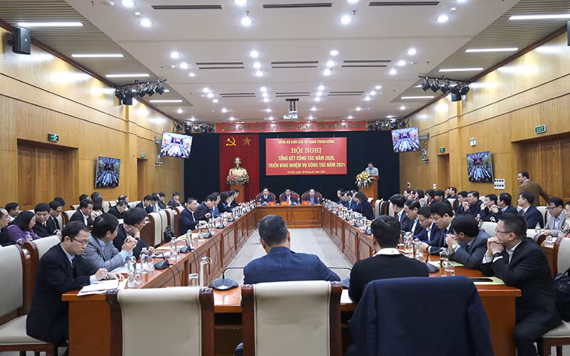 Toàn cảnh hội nghị.