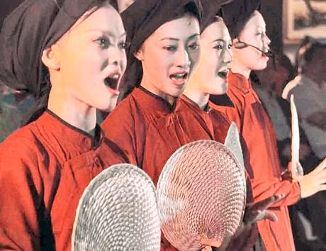 Hát xoan ở làng Phù Đức.