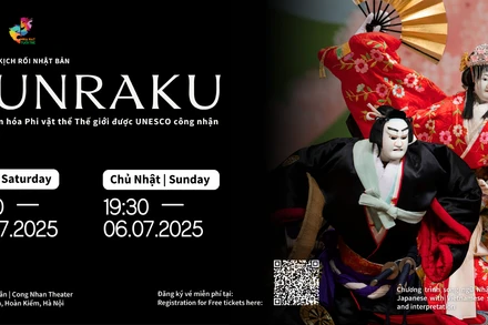 Poster giới thiệu chương trình. (Ảnh: Trung tâm Giao lưu Văn hóa Nhật Bản tại Việt Nam)