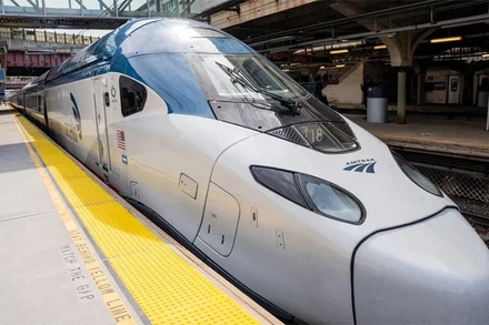 Công ty Amtrak ra mắt đoàn tàu cao tốc Acela thế hệ mới. (Ảnh: Amtrak)