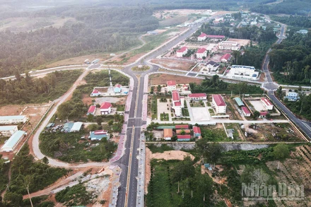 Một góc Ia Tơi hôm nay.