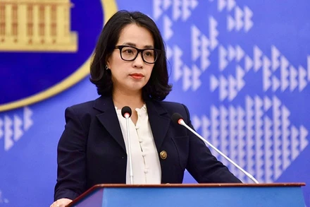 Người phát ngôn Bộ Ngoại giao Việt Nam Phạm Thu Hằng. (Ảnh: Bộ Ngoại giao)