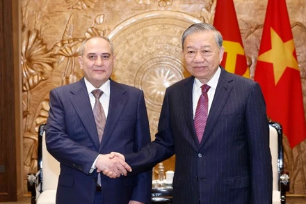 Tổng Bí thư Tô Lâm tiếp Đoàn đại biểu Đảng Azerbaijan Mới