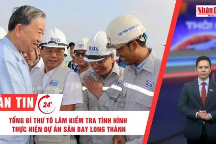 [Video] Thời sự 24h ngày 13/11/2025: Tổng Bí thư Tô Lâm kiểm tra tình hình thực hiện Dự án Sân bay Long Thành