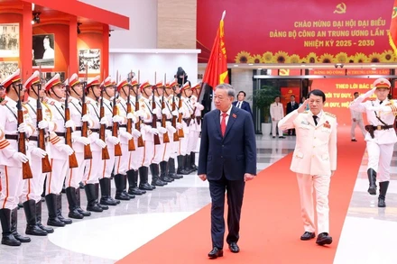 [Video] Khai mạc Đại hội đại biểu Đảng bộ Công an Trung ương lần thứ VIII