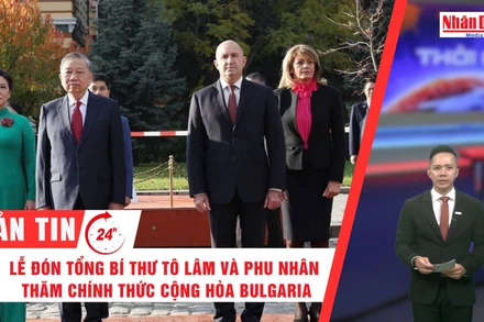 [Video] Thời sự 24h ngày 23/10/2025: Lễ đón Tổng Bí thư Tô Lâm và Phu nhân thăm chính thức Cộng hòa Bulgaria