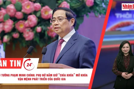 [Video] Thời sự 24h ngày 6/3/2026: Thủ tướng Phạm Minh Chính: Phụ nữ nắm giữ “chìa khóa” mở khóa vận mệnh phát triển của quốc gia