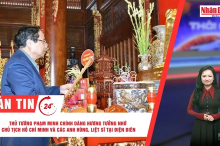 [Video] Thời sự 24h ngày 8/3/2026: Thủ tướng Phạm Minh Chính dâng hương tưởng nhớ Chủ tịch Hồ Chí Minh và các Anh hùng, liệt sĩ tại Điện Biên