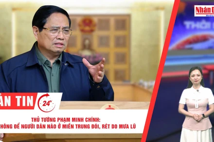 [Video] Thời sự 24h ngày 29/10/2025: Thủ tướng Phạm Minh Chính: Không để người dân nào ở miền Trung đói, rét do mưa lũ