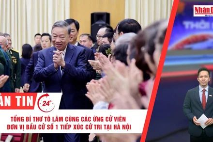 [Video] Thời sự 24h ngày 26/2/2026: Tổng Bí thư Tô Lâm cùng các ứng cử viên đơn vị bầu cử số 1 tiếp xúc cử tri tại Hà Nội
