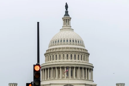 Tòa nhà Quốc hội Mỹ tại Washington D.C. (Ảnh: THX/TTXVN)