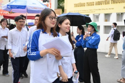 Thí sinh tham dự Kỳ thi tốt nghiệp THPT năm 2025 (Ảnh: THẾ ĐẠI)