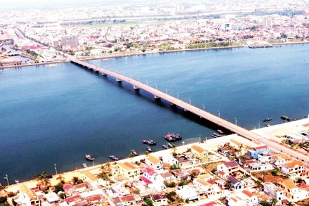 Một góc Đồng Hới, trung tâm chính trị - hành chính của tỉnh Quảng Trị mới.