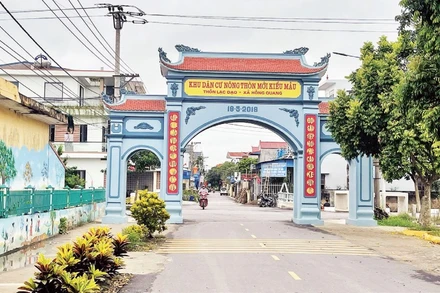 “Dân vận khéo” trong xây dựng nông thôn mới 