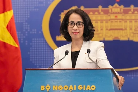 Người phát ngôn Bộ Ngoại giao Việt Nam Phạm Thu Hằng.
