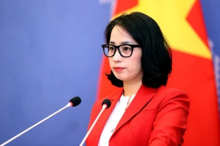 Người phát ngôn Bộ Ngoại giao Việt Nam Phạm Thu Hằng. (Ảnh: Bộ Ngoại giao Việt Nam)