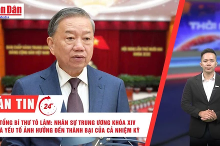 [Video] Thời sự 24h ngày 18/7/2025: Tổng Bí thư Tô Lâm: Nhân sự Trung ương khóa XIV là yếu tố ảnh hưởng đến thành bại của cả nhiệm kỳ