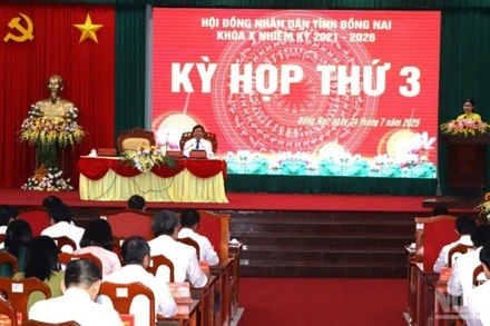 Quang cảnh Kỳ họp thứ 3, Hội đồng nhân dân tỉnh Đồng Nai.