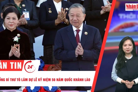 [Video] Thời sự 24h ngày 2/12/2025: Tổng Bí thư Tô Lâm dự Lễ kỷ niệm 50 năm Quốc khánh Lào