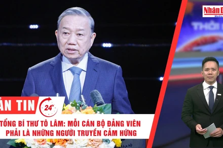 [Video] Thời sự 24h ngày 26/12/2025: Tổng Bí thư Tô Lâm: Mỗi cán bộ đảng viên phải là những người truyền cảm hứng