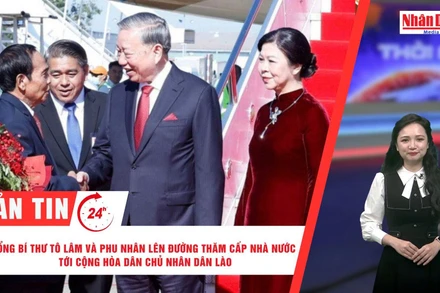 [Video] Thời sự 24h ngày 1/12/2025: Tổng Bí thư Tô Lâm và Phu nhân lên đường thăm cấp Nhà nước tới Cộng hòa Dân chủ Nhân dân Lào