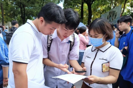 Hình ảnh tại Kỳ thi tốt nghiệp THPT năm 2025. (Ảnh: ĐẠI THẮNG)